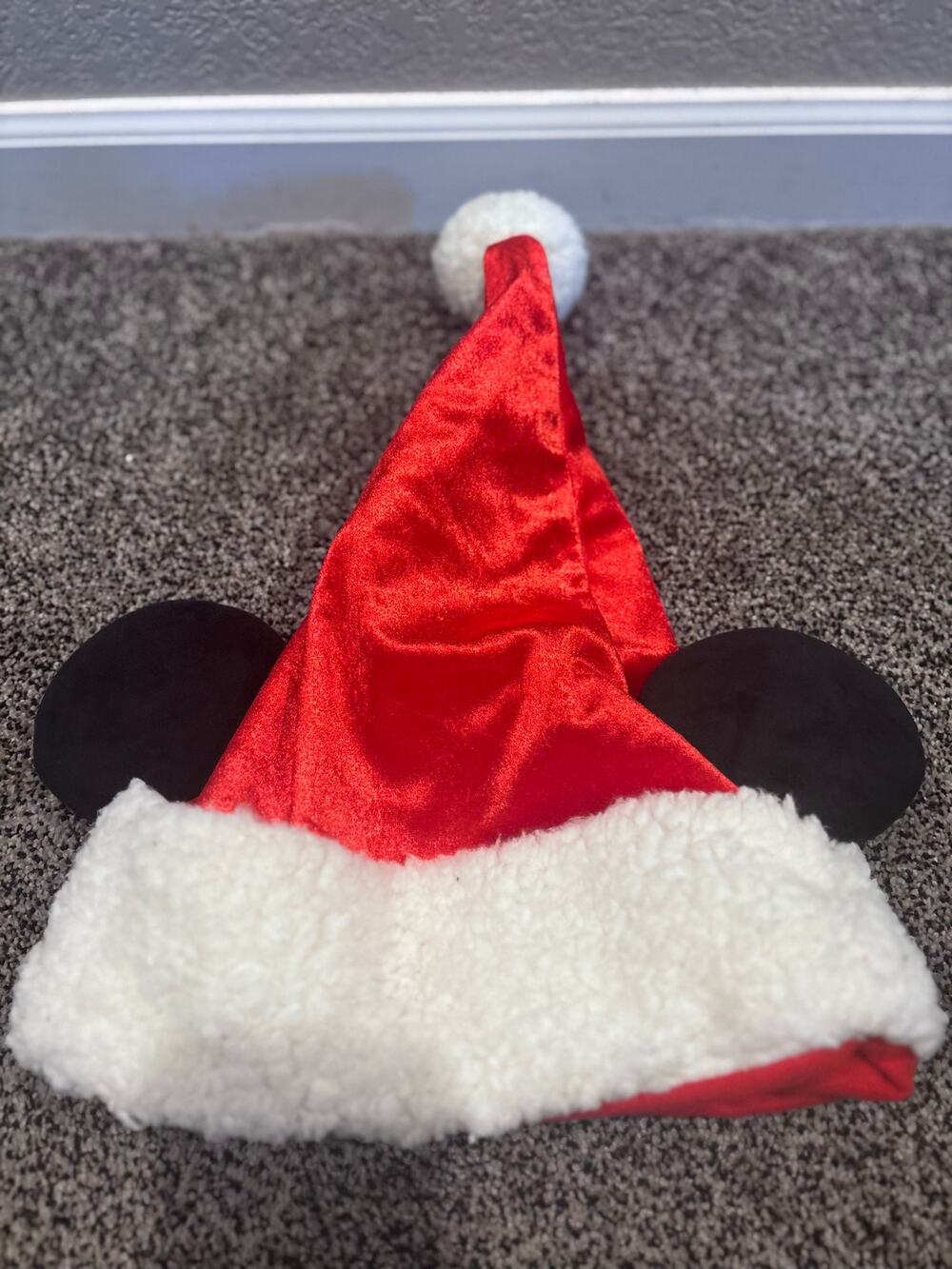 Disney Parks Mickey Mouse Santa hat